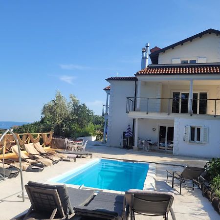 Ferienwohnung Mit Pool Kroatien Mit Meerblick Und Pool Lovran Exteriér fotografie