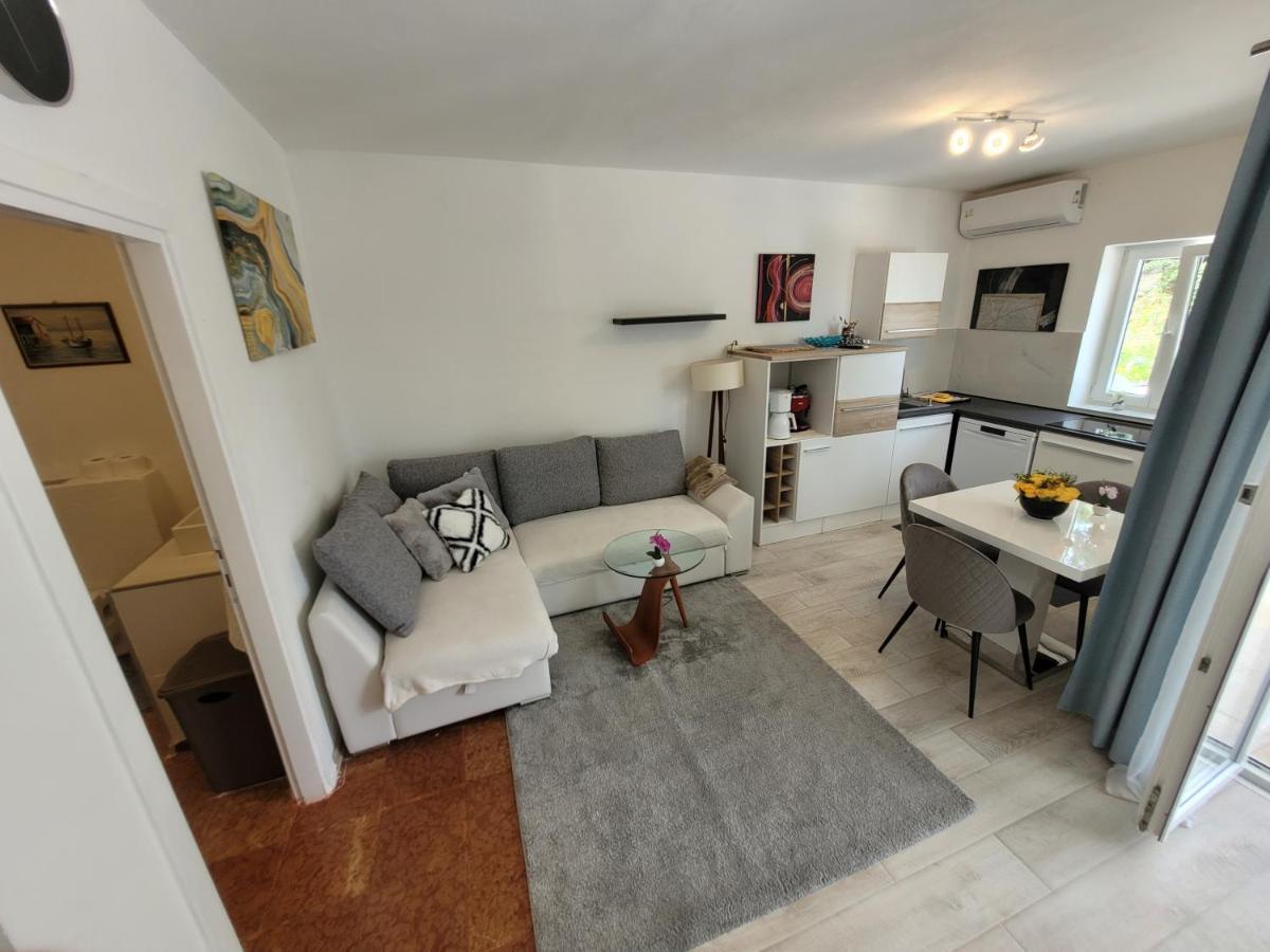 Ferienwohnung Mit Pool Kroatien Mit Meerblick Und Pool Lovran Exteriér fotografie